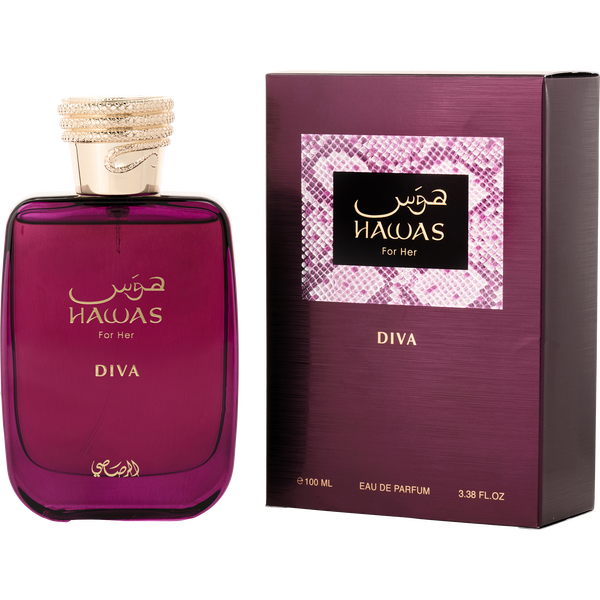 Rasasi Hawas Diva Eau De Parfum Spray 3.4 oz