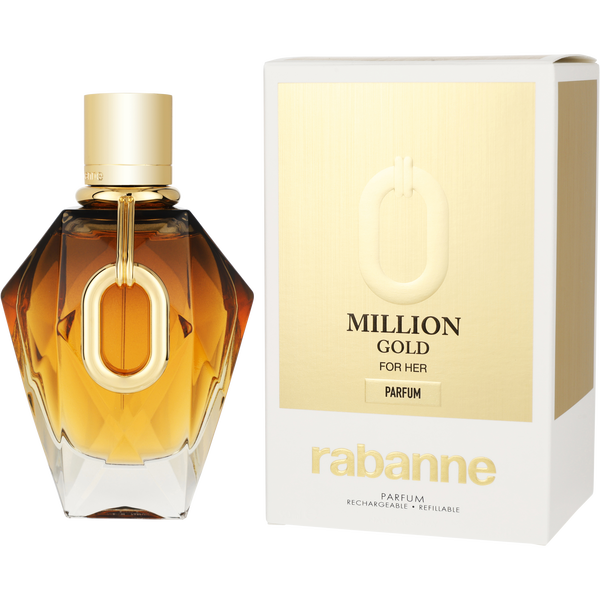 Paco Rabanne Million Gold by Paco Rabanne, Parfum Refillable Spray 3 oz, image 1 of 2
