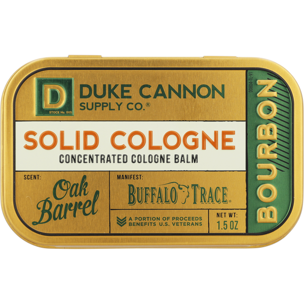 Duke Cannon Bourbon by Duke Cannon, Solid Cologne 1.5 oz, image 1 of 2