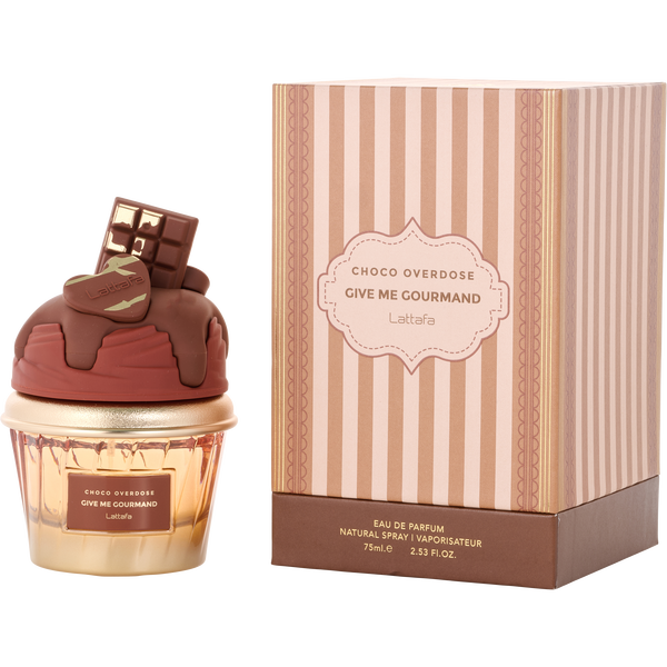 Lattafa Give Me Gourmand Choco Overdose by Lattafa, Eau De Parfum Spray 2.5 oz, image 1 of 2