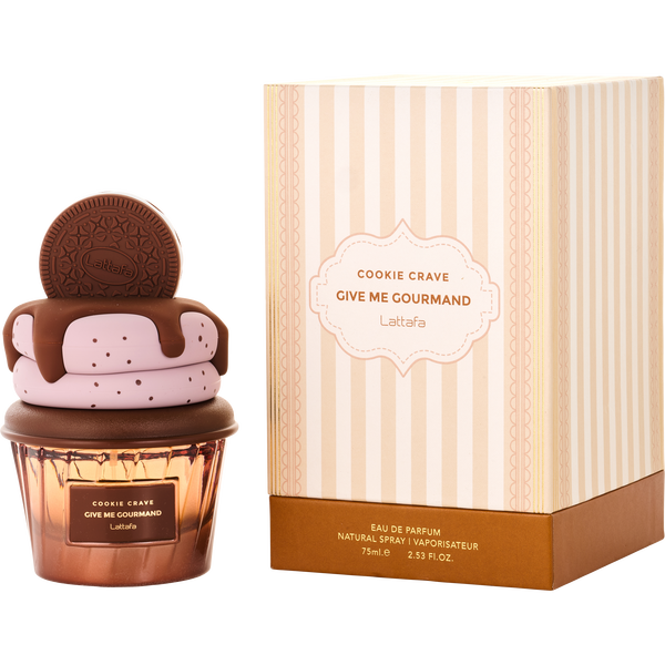 Lattafa Give Me Gourmand Cookie Crave by Lattafa, Eau De Parfum Spray 2.5 oz, image 1 of 2