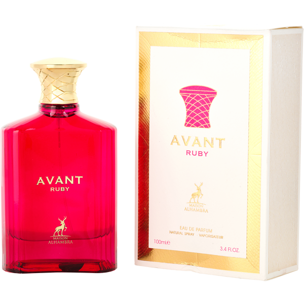 Maison Alhambra Avant Ruby by Maison Alhambra, Eau De Parfum Spray 3.4 oz, image 1 of 2