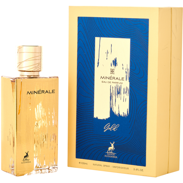 Maison Alhambra Minerale Gold by Maison Alhambra, Eau De Parfum Spray 3.4 oz, image 1 of 2