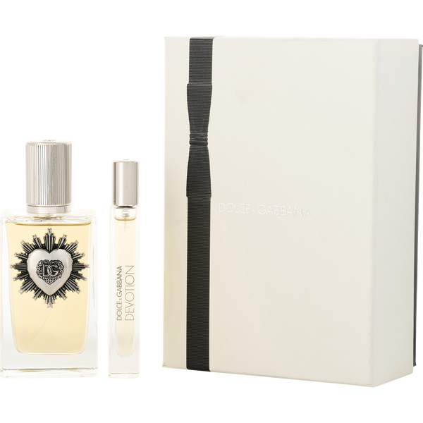 Dolce & Gabbana Devotion by Dolce & Gabbana, Eau De Parfum Spray 3.3 oz & Eau De Parfum Spray 0.34 oz Mini, image 1 of 2