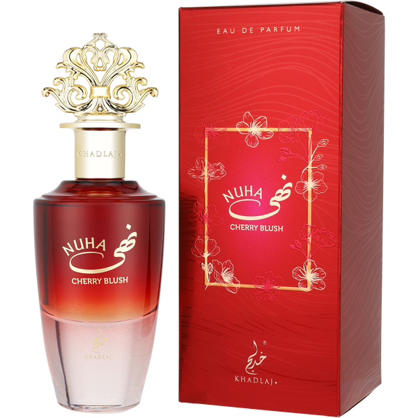 Khadlaj Nuha Cherry Blush by Khadlaj, Eau De Parfum Spray 2.87 oz, image 1 of 2