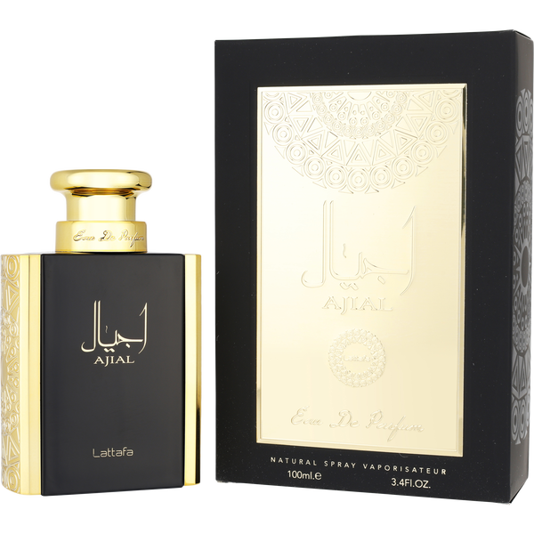 Lattafa Ajial by Lattafa, Eau De Parfum Spray 3.4 oz, image 1 of 2