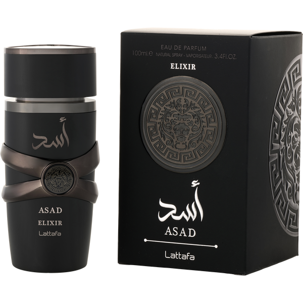 Lattafa Asad Elixir by Lattafa, Eau De Parfum Spray 3.4 oz, image 1 of 2
