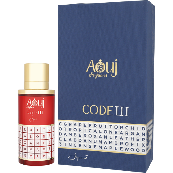 Aouj Perfumes Code 3 Eau De Parfum Spray 3.4 oz
