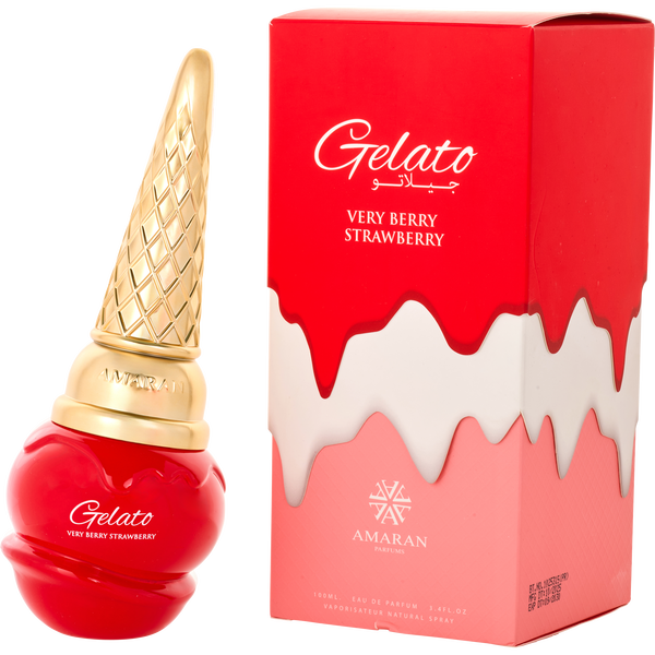 Amaran Gelato Very Berry Strawberry by Amaran, Eau De Parfum Spray 3.4 oz, image 1 of 2