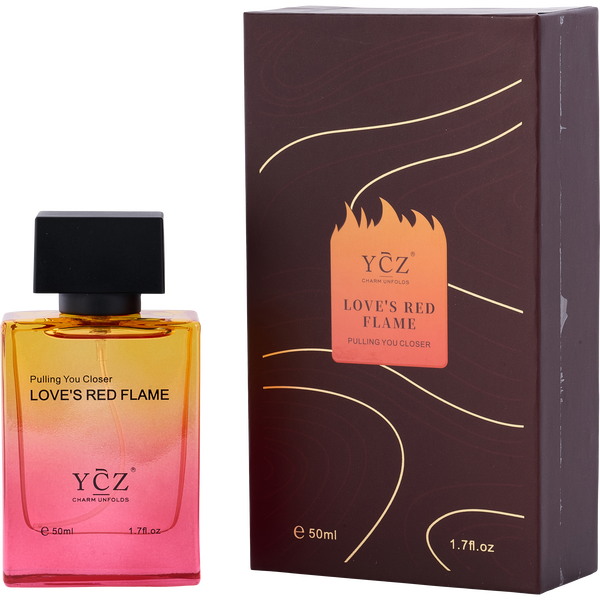 Ycz Love's Red Flame by Ycz, Cologne Spray 1.7 oz, image 1 of 2