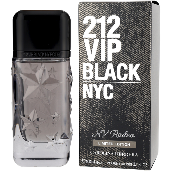 212 Vip Black Ny Rodeo by Carolina Herrera, Eau De Parfum Spray (Limited Edition) 3.4 oz, image 1 of 2