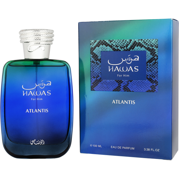 Rasasi Hawas Atlantis by Rasasi, Eau De Parfum Spray 3.3 oz, image 1 of 2