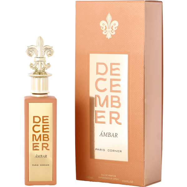 Paris Corner December Ambar by Paris Corner, Eau De Parfum Spray 2.9 oz, image 1 of 2