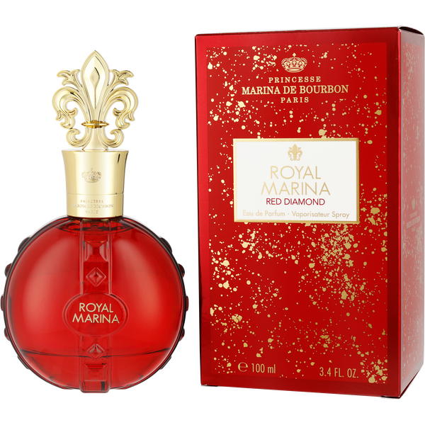 Marina De Bourbon Royal Marina Red Diamond by Marina De Bourbon, Eau De Parfum Spray 3.4 oz, image 1 of 3