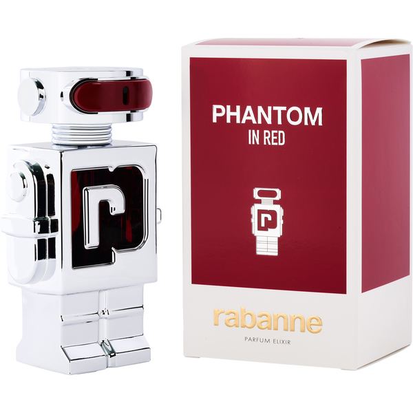 Paco Rabanne Phantom In Red Parfum Elixir Spray 3.4 oz