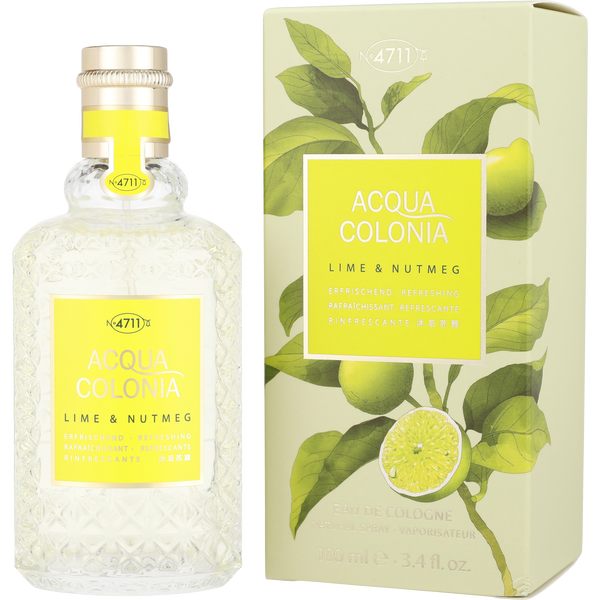 4711 Acqua Colonia Lime & Nutmeg by 4711, Eau De Cologne Spray 3.4 oz, image 1 of 2