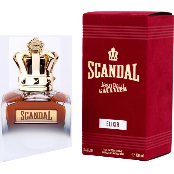 Jean Paul Gaultier Scandal Elixir Pour Homme by Jean Paul Gaultier, Parfum Spray 3.4 oz, image 1 of 2