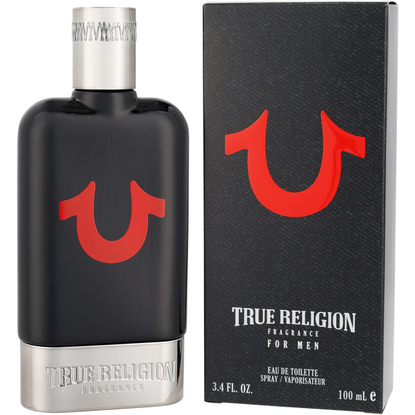 True Religion Fragrance (Black) Eau De Toilette Spray 3.4 oz