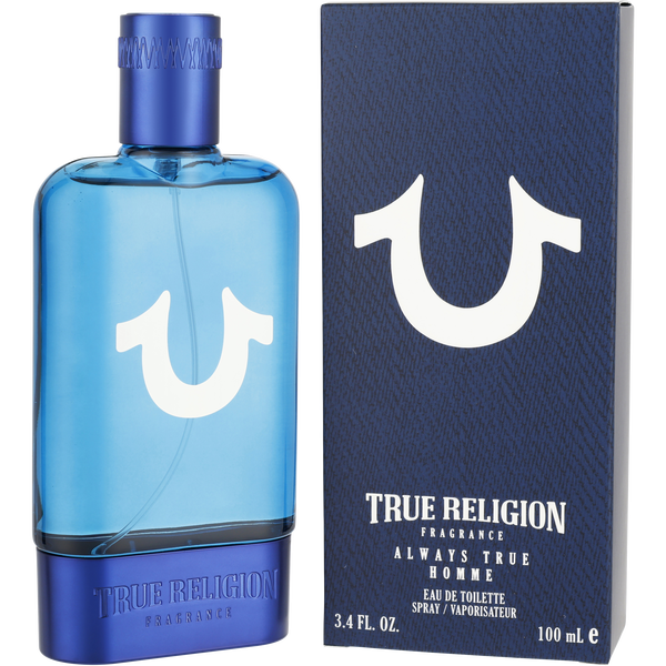 True Religion Always True Homme by True Religion, Eau De Toilette Spray 3.4 oz, image 1 of 2