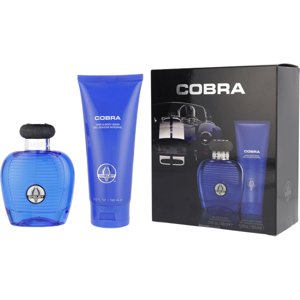 Shelby Cobra Blue by Shelby, Eau De Toilette Spray 3.4 oz & Hair & Body Wash 5 oz, image 1 of 2