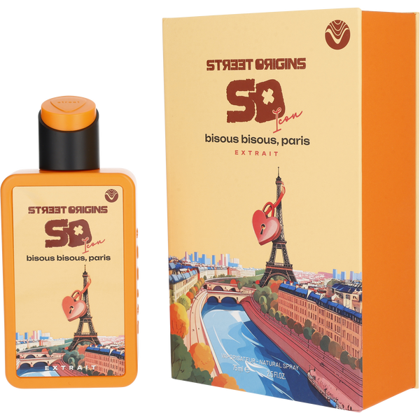 Street Origins Bisous Bisous, Paris by Street Origins, Extrait De Parfum Spray 2.5 oz, image 1 of 2