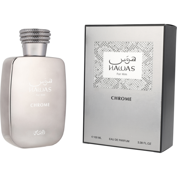 Rasasi Hawas Chrome by Rasasi, Eau De Parfum Spray 3.3 oz, image 1 of 2