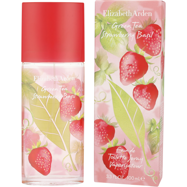 Green Tea Strawberry Basil by Elizabeth Arden, Eau De Toilette Spray 3.4 oz, image 1 of 2