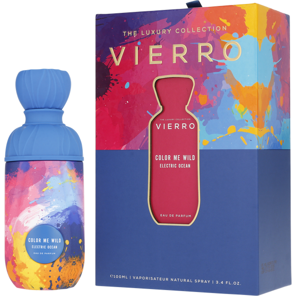 Vierro Color Me Wild Electric Ocean by Vierro, Eau De Parfum Spray 3.4 oz, image 1 of 3