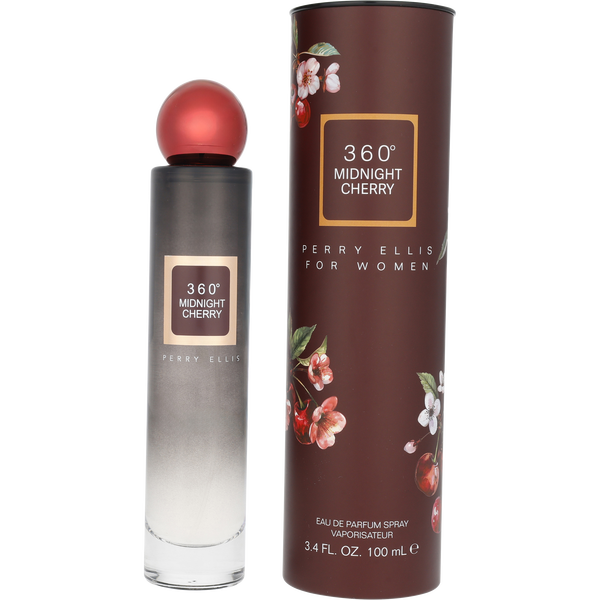 Perry Ellis 360 Midnight Cherry by Perry Ellis, Eau De Parfum Spray 3.4 oz, image 1 of 2