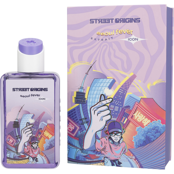 Street Origins Seoul Fever by Street Origins, Extrait De Parfum Spray 2.5 oz, image 1 of 4