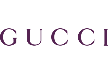 gucci name displayed