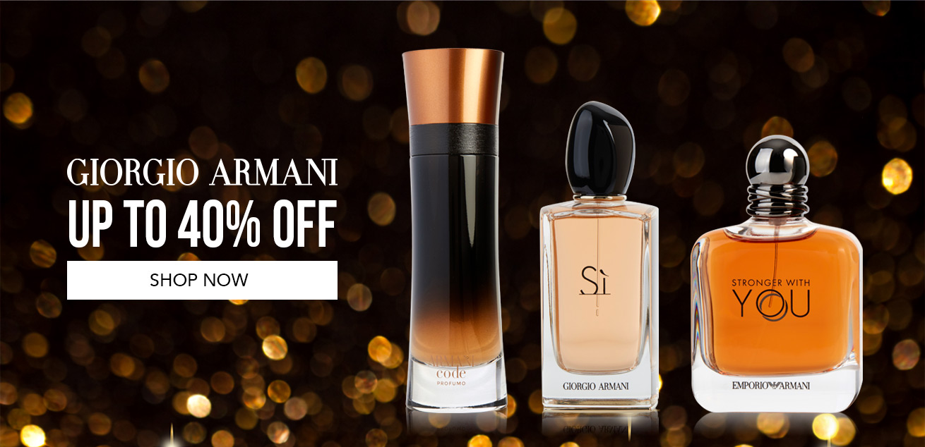 Giorgio Armani up to 40% off, shop now