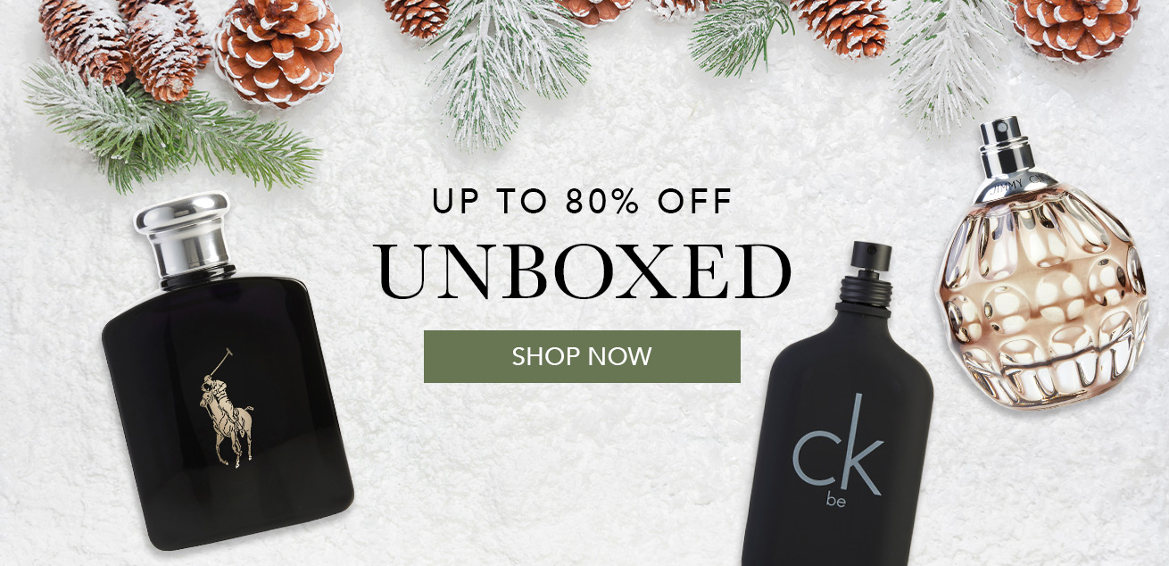 Up to 80% off unboxed, shop now