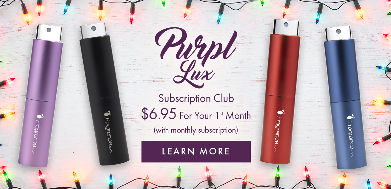 PurplLux subscription club, $6.95 for your 1st month (with monthly subscription), learn more