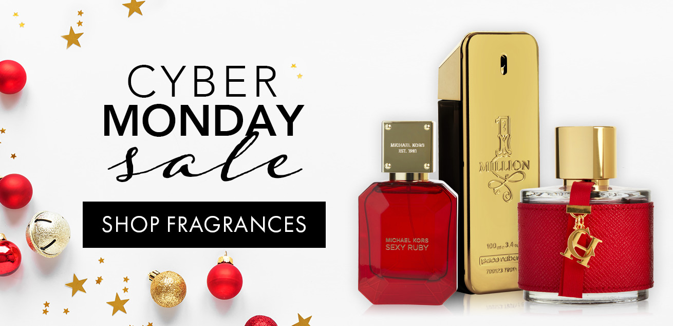 Cyber Monday Sale, shop fragrances