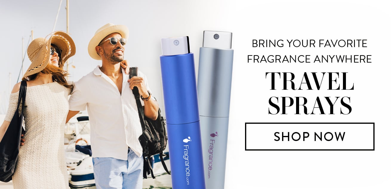 Bring your favorite fragrance anywhere, travel sprays, shop now