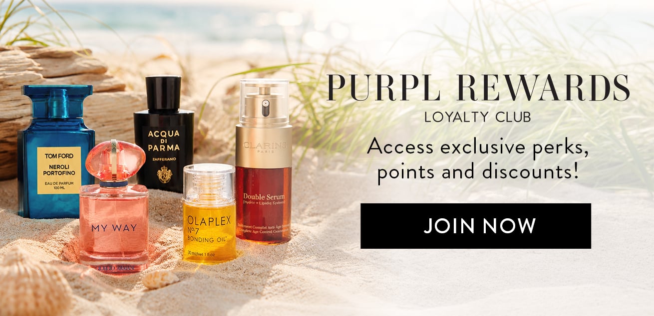 purpl rewards loyalty club, access exclusive perks, points and discounts! shop now