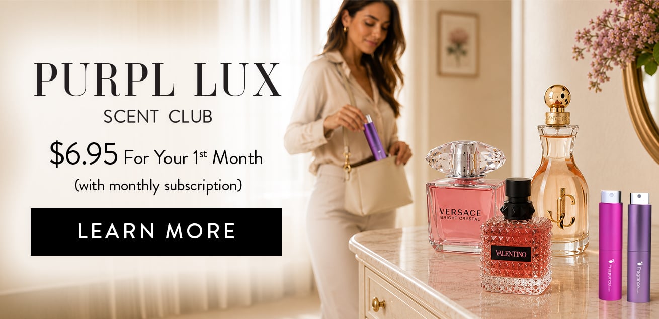 purpl lux scent club, as low as $6.95 for your 1st month (with annual subscription), learn more