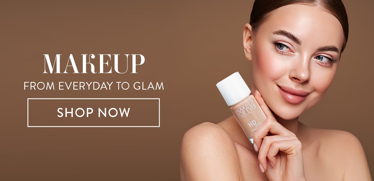 makeup, from everyday to glam, shop now