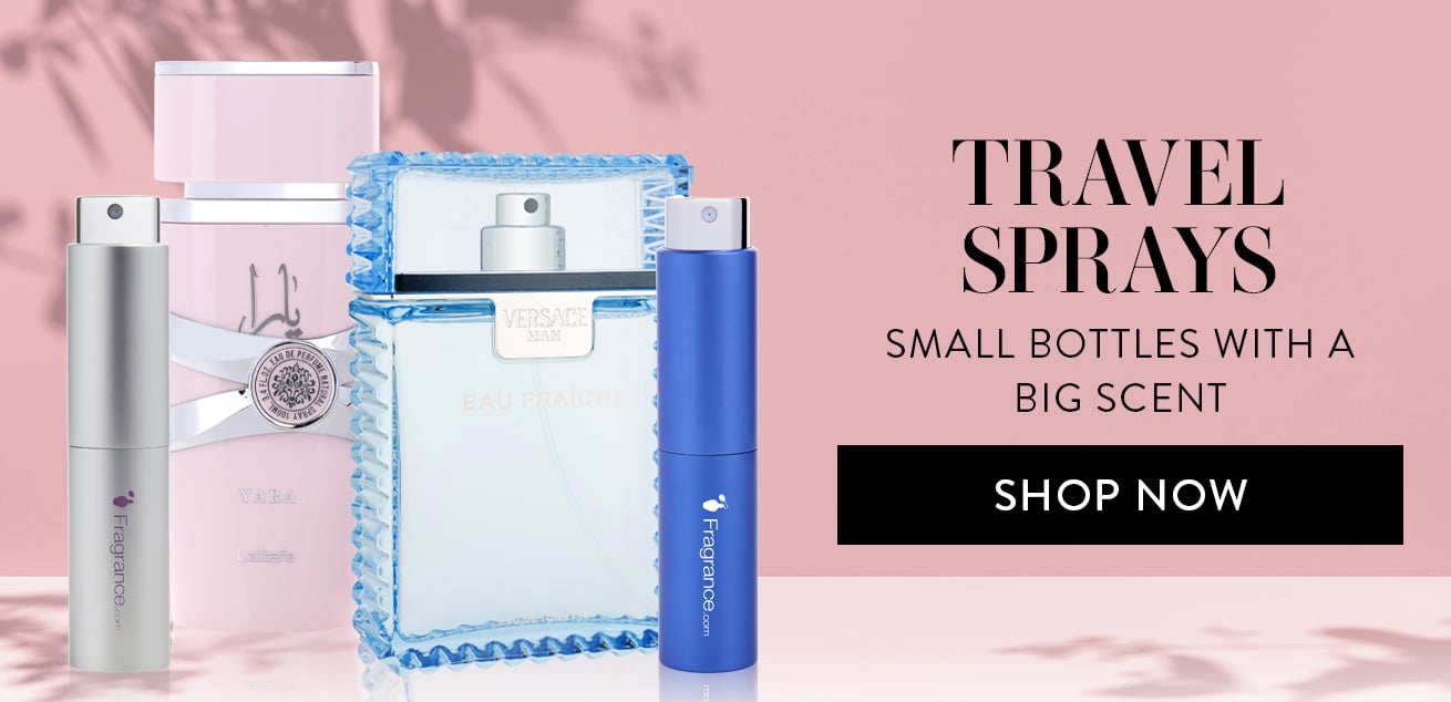 travel sprays, small bottles with a big scent, shop now