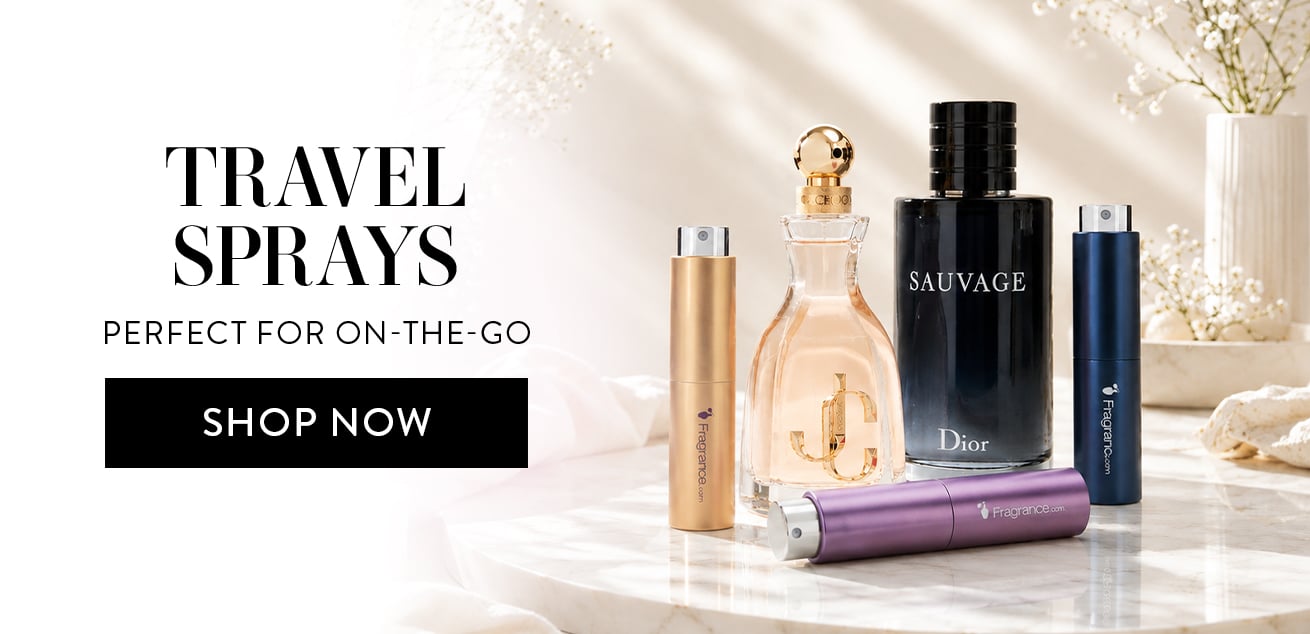 Travel sprays, perfect for on-the-go, shop now
