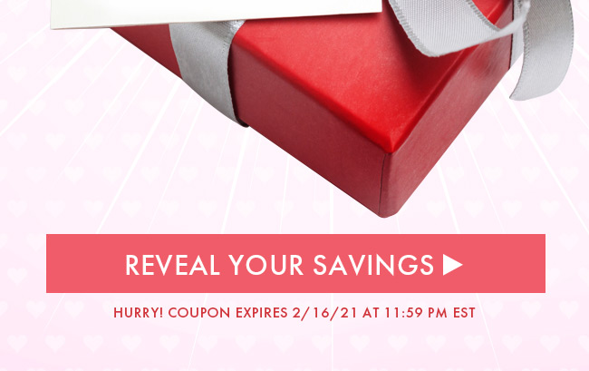 Reveal Your Savings. Hurry! Coupon Expires 2/16/21 At 11:59 PM EST