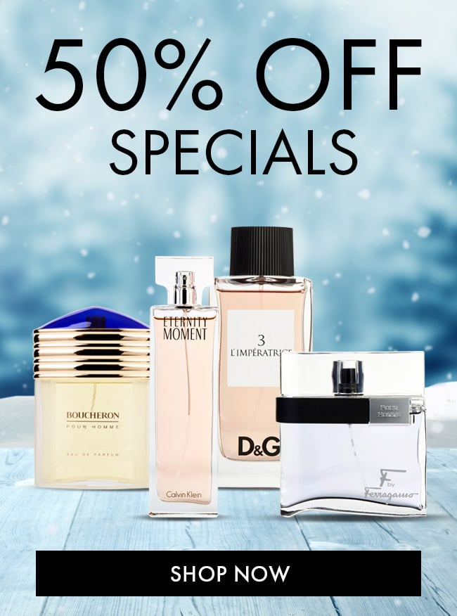 50% Off Specials. Shop Now