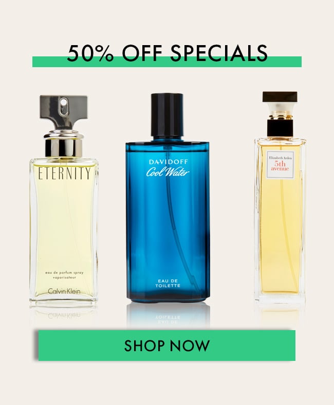 50% Off Specials. Shop Now