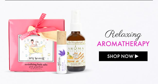 Relaxing Aromatherapy. Shop Now