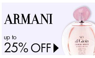 Armani. Up To 25% Off