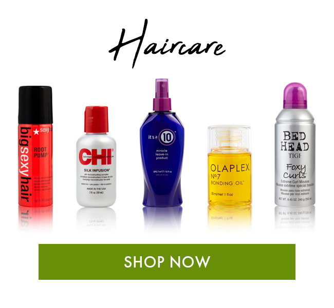 Haircare. Shop Now