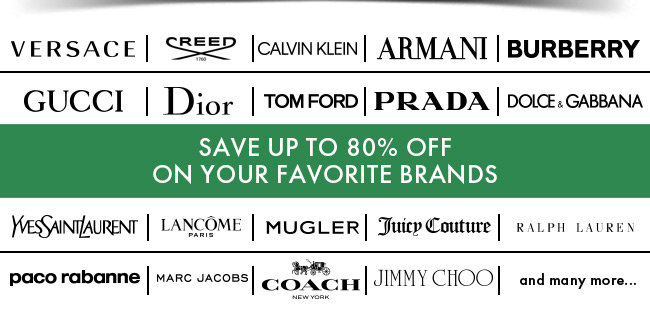 Save Up To 80% Off On Your Favorite Brands