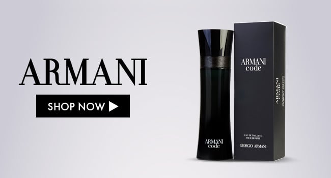 Armani. Shop Now