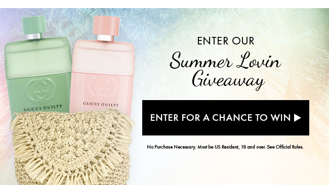 Enter our Summer Lovin Giveaway. Enter for a chance to win.